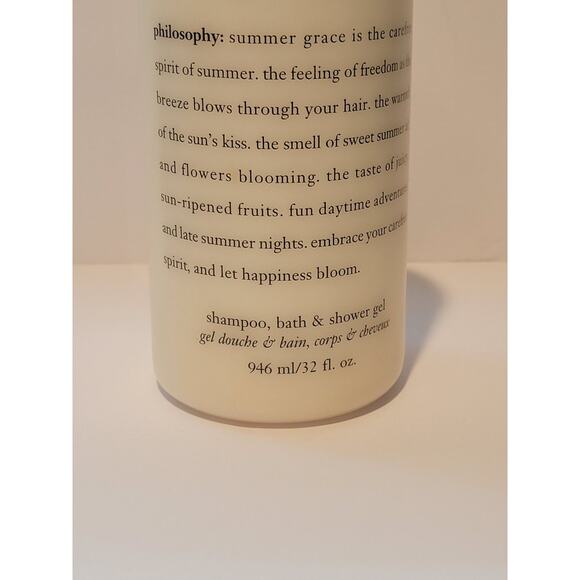 NEW SEALED Philosophy Summer Grace Shampoo Bath & Shower Gel - Picture 4 of 9